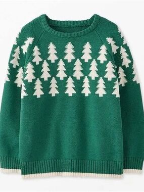 NWT Hanna Andersson Boys Happy Trees on Fir Tree